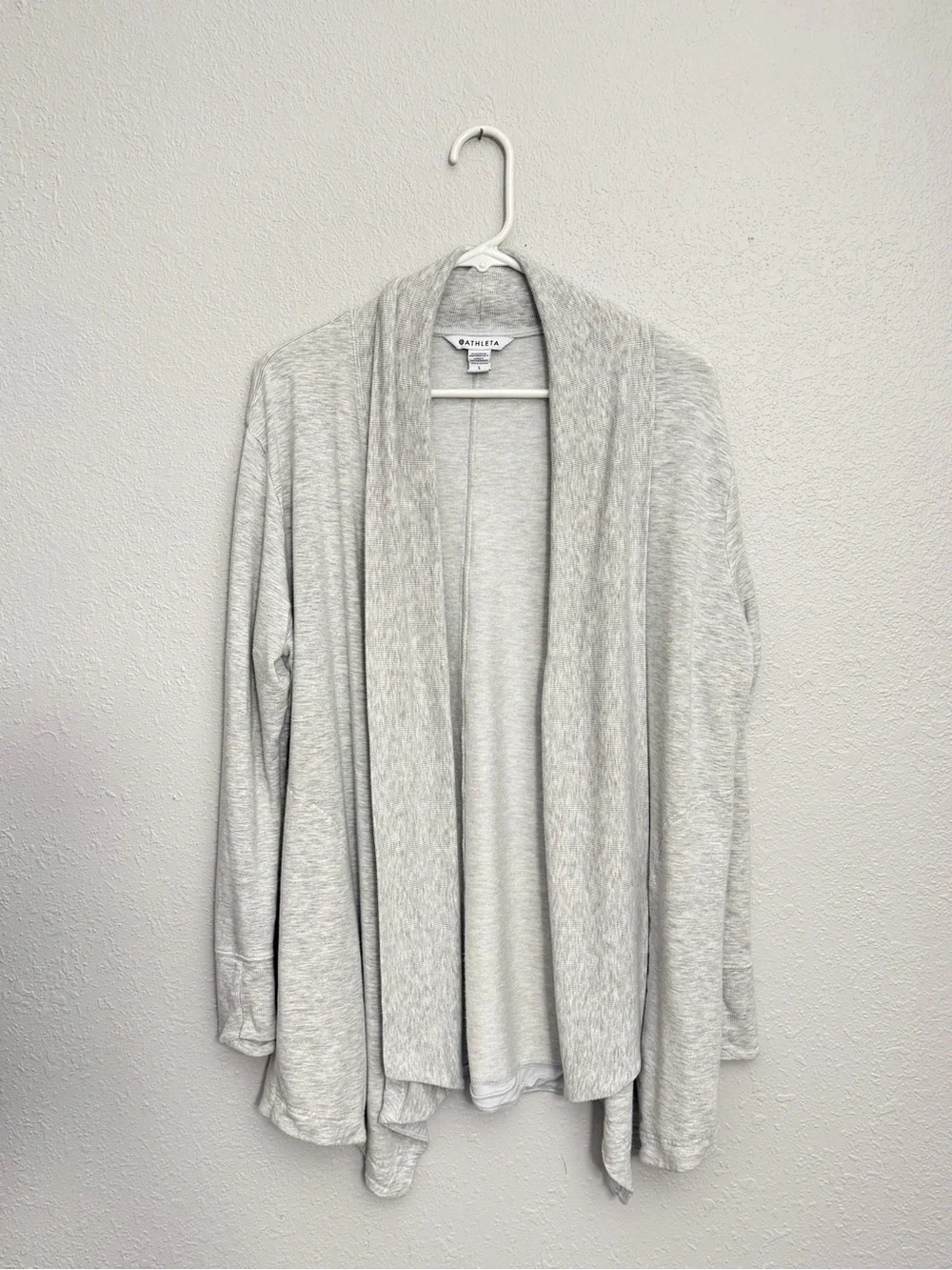 Athleta Pranayama Restore Wrap Heather Grey